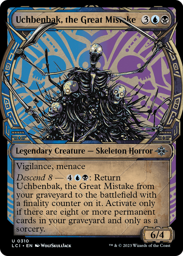 Uchbenbak, the Great Mistake (Showcase) (LCI-310) - The Lost Caverns of Ixalan: (Showcase)