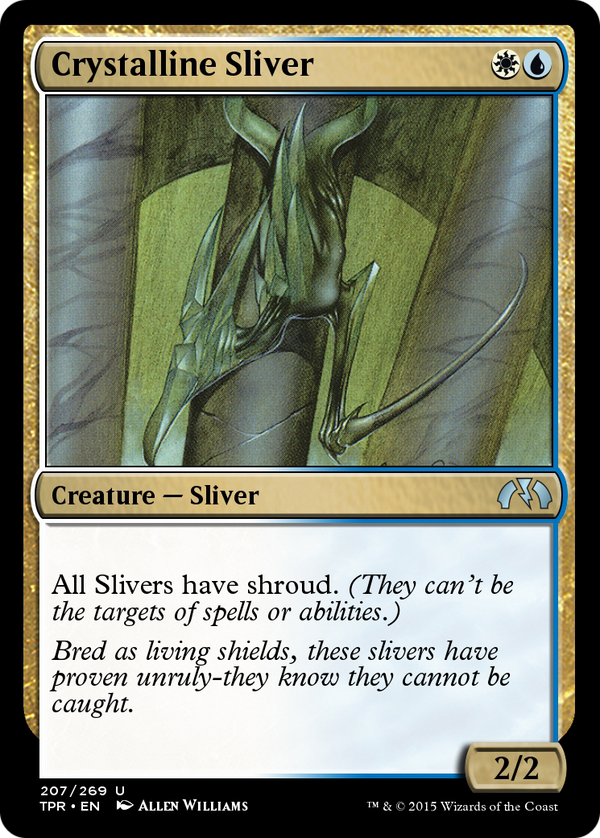 Crystalline Sliver (TPR-207) - Tempest Remastered Foil