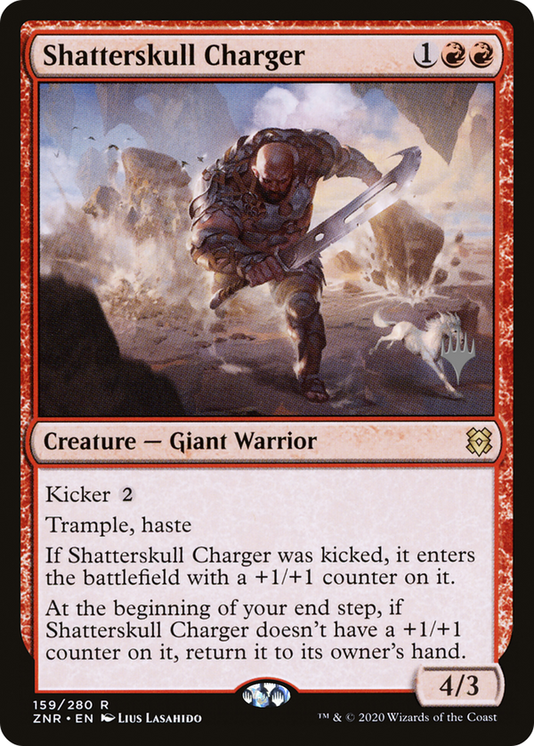 Shatterskull Charger (PPZNR-159) - Zendikar Rising Promos