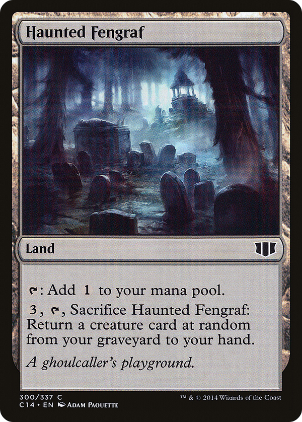 Haunted Fengraf (C14-300) - Commander 2014