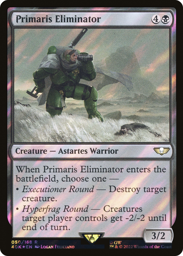 Primaris Eliminator (Surge Foil) (40K-050) - Warhammer 40,000 Commander Foil