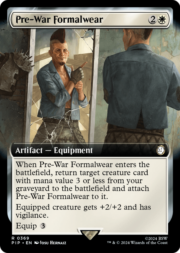 Pre-War Formalwear (Extended Art) (PIP-369) - Fallout: (Extended Art)