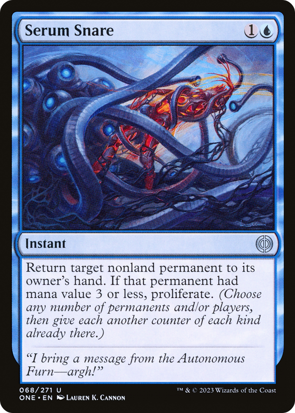 Serum Snare (ONE-068) - Phyrexia: All Will Be One