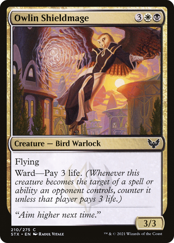 Owlin Shieldmage (STX-210) - Strixhaven: School of Mages Foil