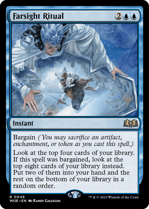 Farsight Ritual (PPWOE-049) - Wilds of Eldraine Promos Foil