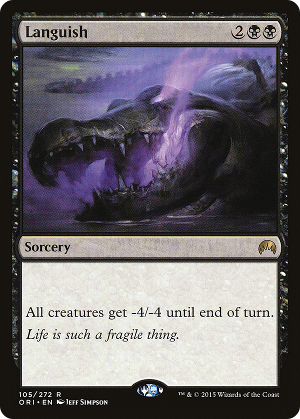 Languish (ORI-105) - Magic Origins Foil