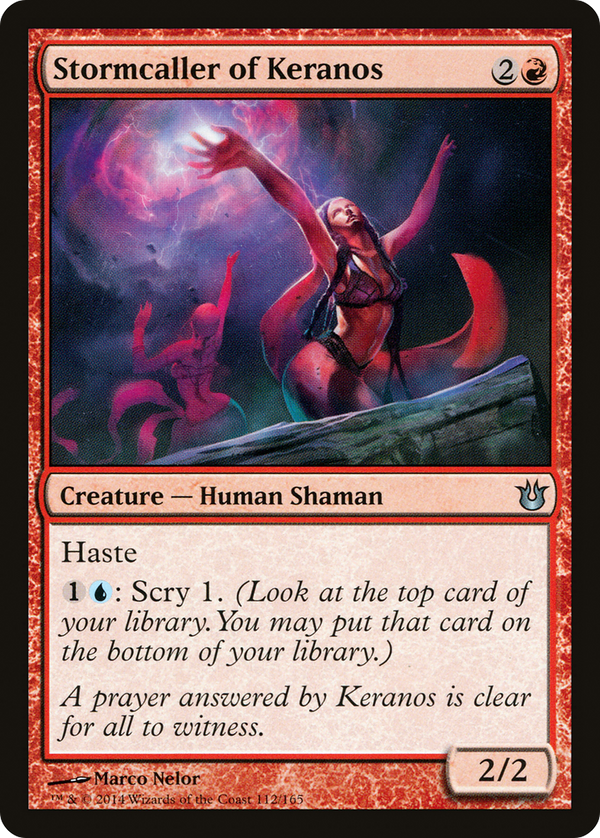 Stormcaller of Keranos (BNG-112) - Born of the Gods