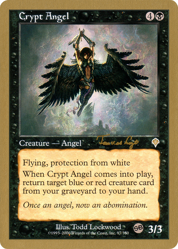 Crypt Angel - 2001 Tom van de Logt (INV) (SB) (WCD-) - World Championship Decks 2001