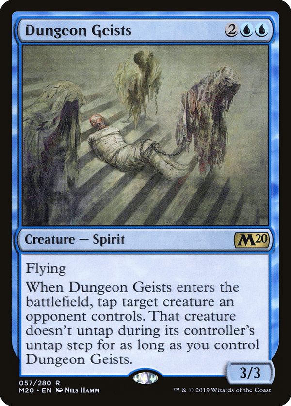 Dungeon Geists (M20-057) - Core Set 2020 Foil