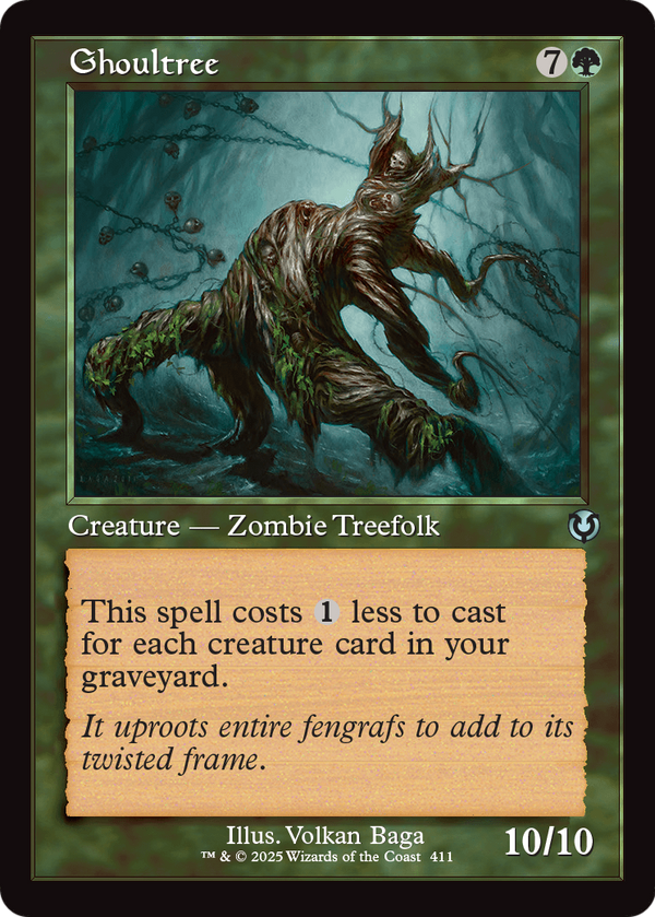 Ghoultree (Retro Frame) (INR-411) - Innistrad Remastered Foil