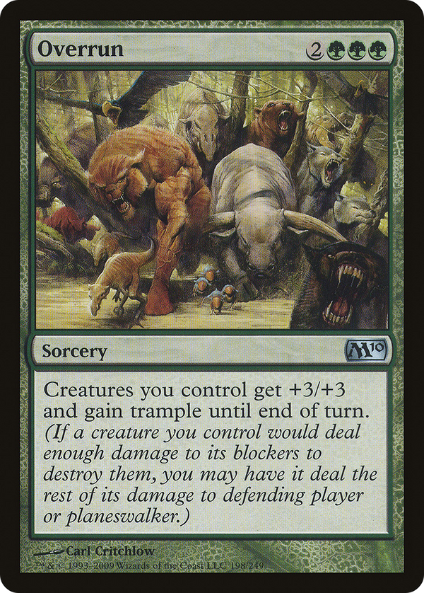 Overrun (M10-198) - Magic 2010 Foil