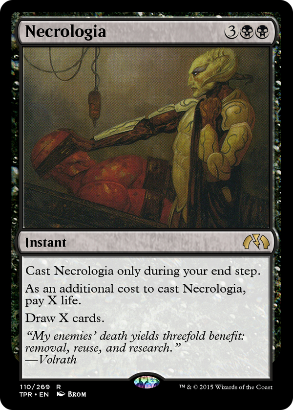 Necrologia (TPR-110) - Tempest Remastered Foil