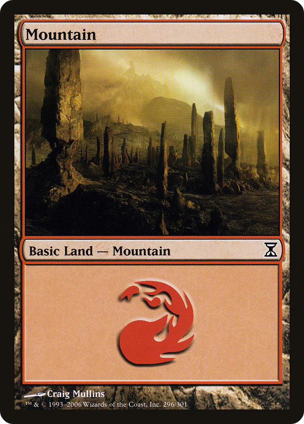 Mountain (296) (TSP-296) - Time Spiral Foil