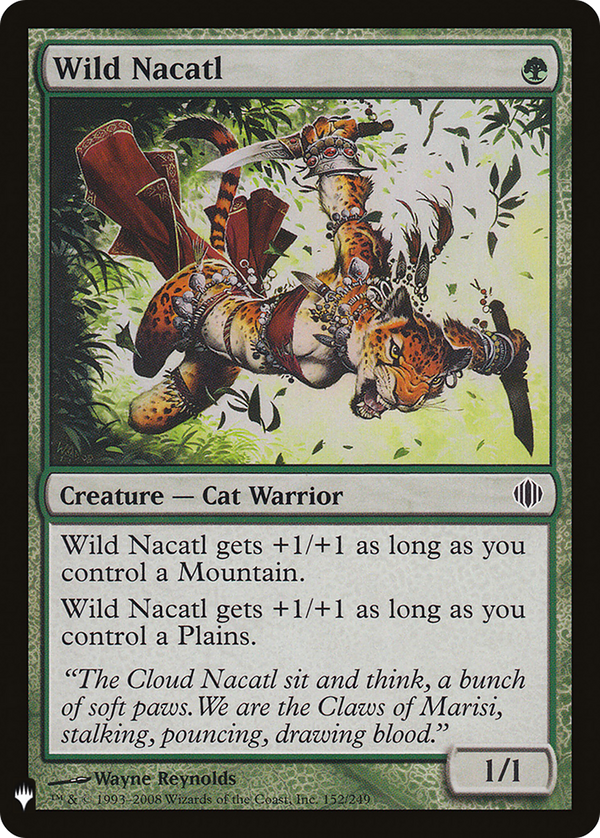 Wild Nacatl (LIST-ALA-152) - The List