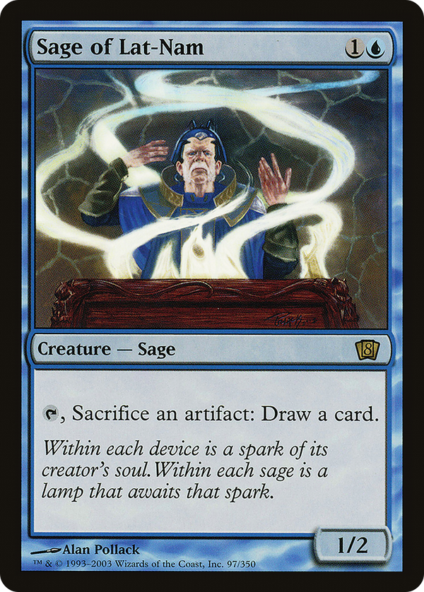 Sage of Lat-Nam (8ED-097) - 8th Edition