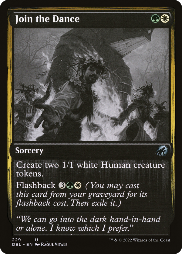 Join the Dance (DBL-229) - Innistrad: Double Feature Foil