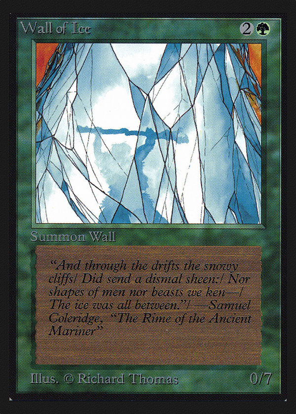 Wall of Ice (CE) (CED-) - Collectors' Edition