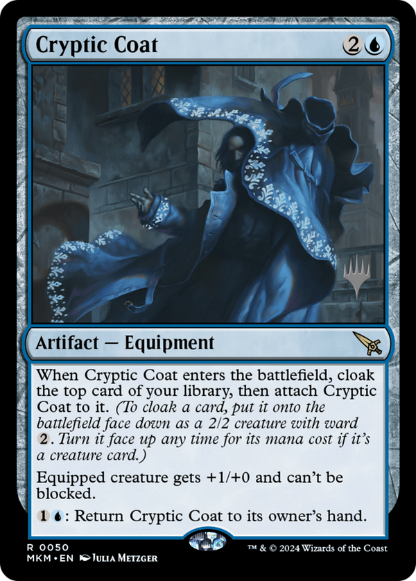 Cryptic Coat (PPMKM-050) - Murders at Karlov Manor Promos