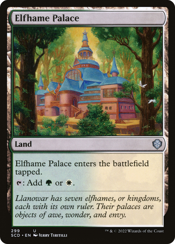 Elfhame Palace (SCD-299) - Starter Commander Decks