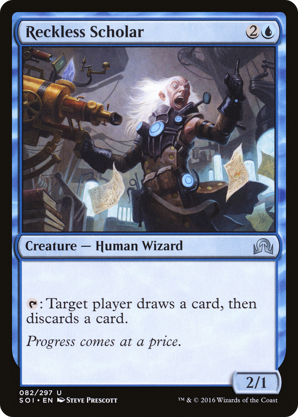 Reckless Scholar (SOI-082) - Shadows over Innistrad