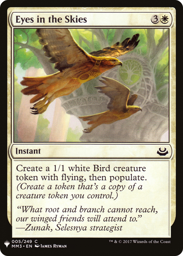 Eyes in the Skies (LIST-MM3-5) - The List
