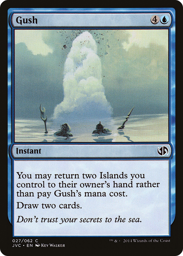 Gush (DD3-) - Duel Decks Anthology: Jace vs. Chandra