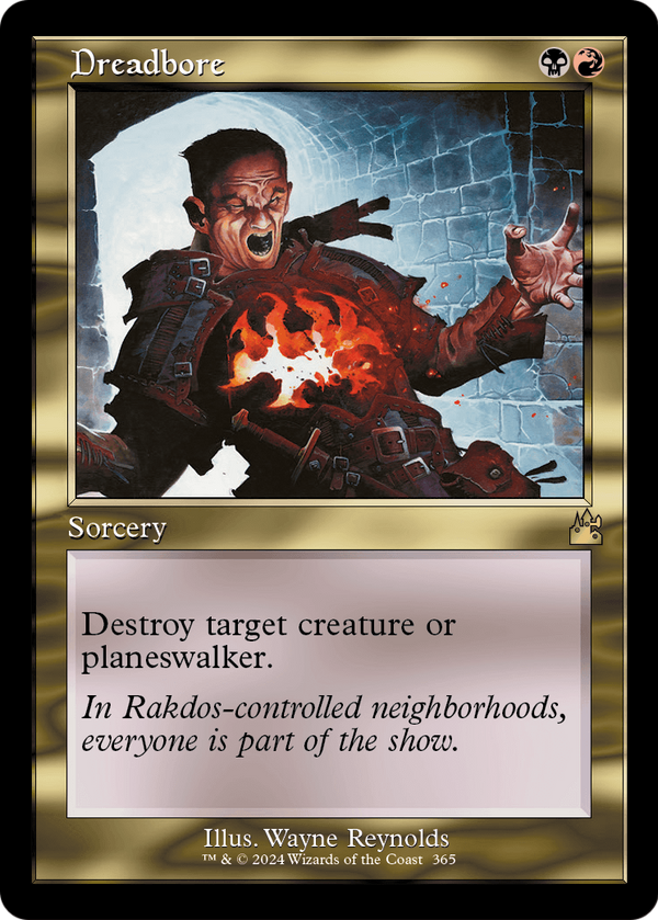 Dreadbore (Retro Frame) (RVR-365) - Ravnica Remastered