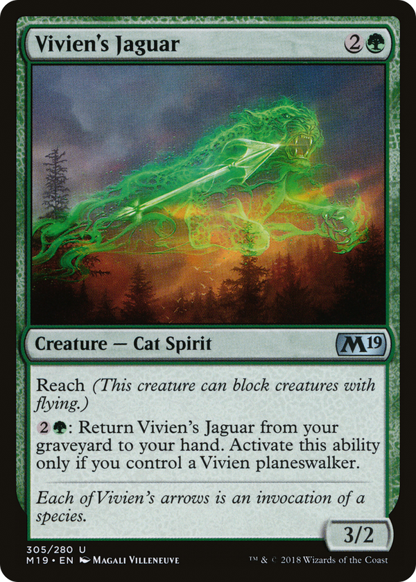Vivien's Jaguar (M19-305) - Core Set 2019