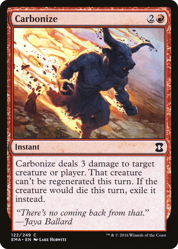 Carbonize (EMA-122) - Eternal Masters