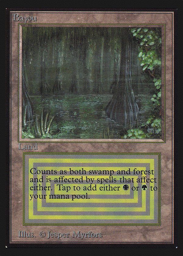 Bayou (IE) (IED-) - Intl. Collectors' Edition