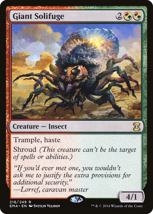 Giant Solifuge (EMA-216) - Eternal Masters