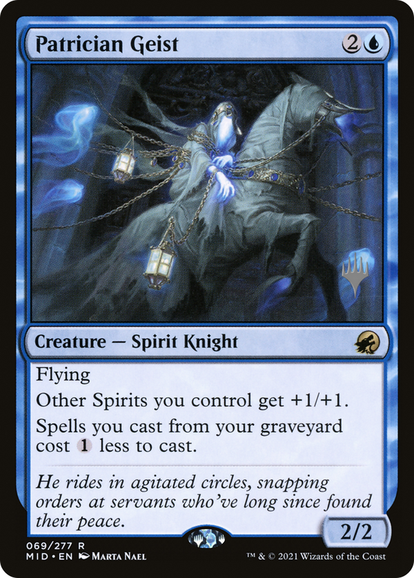 Patrician Geist (PPMID-069) - Innistrad: Midnight Hunt Promos