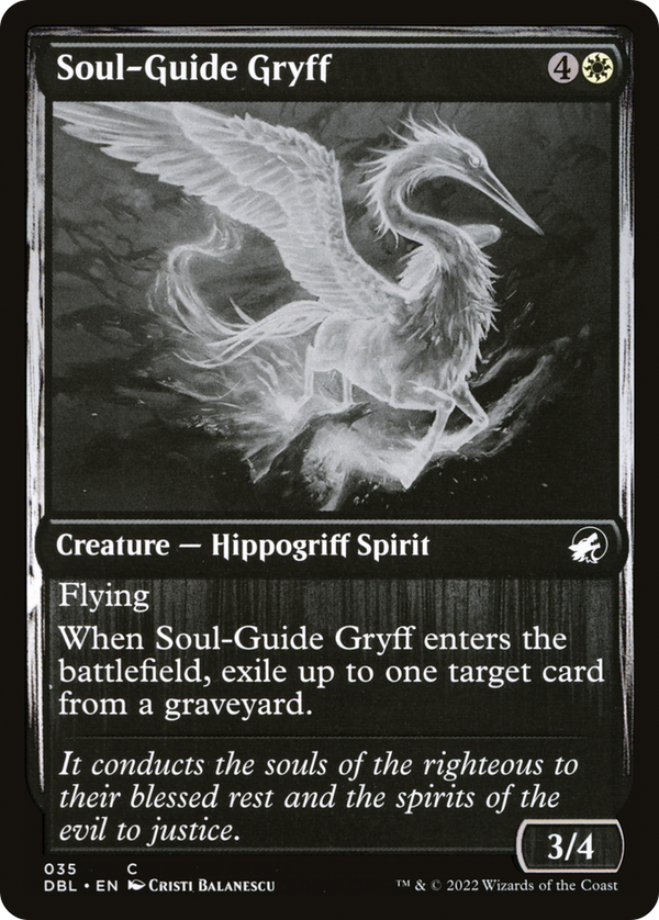 Soul-Guide Gryff (DBL-035) - Innistrad: Double Feature