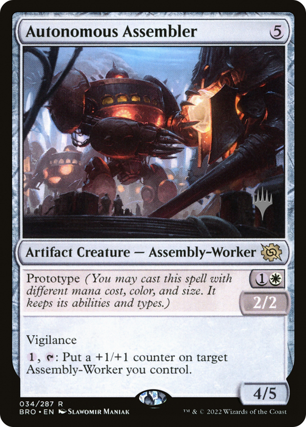 Autonomous Assembler (PPBRO-034) - The Brothers' War Promos