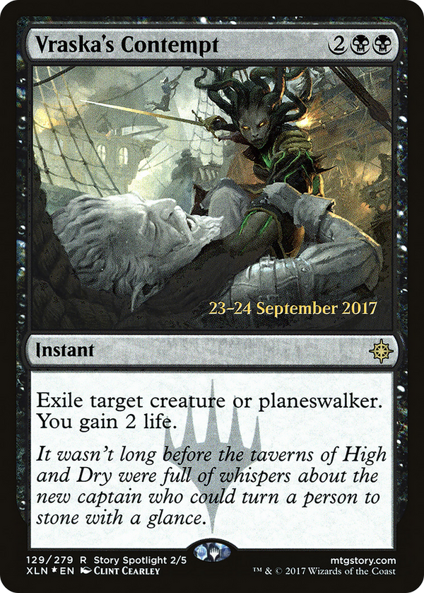 Vraska's Contempt (PRE-129S) - Ixalan Promos Foil