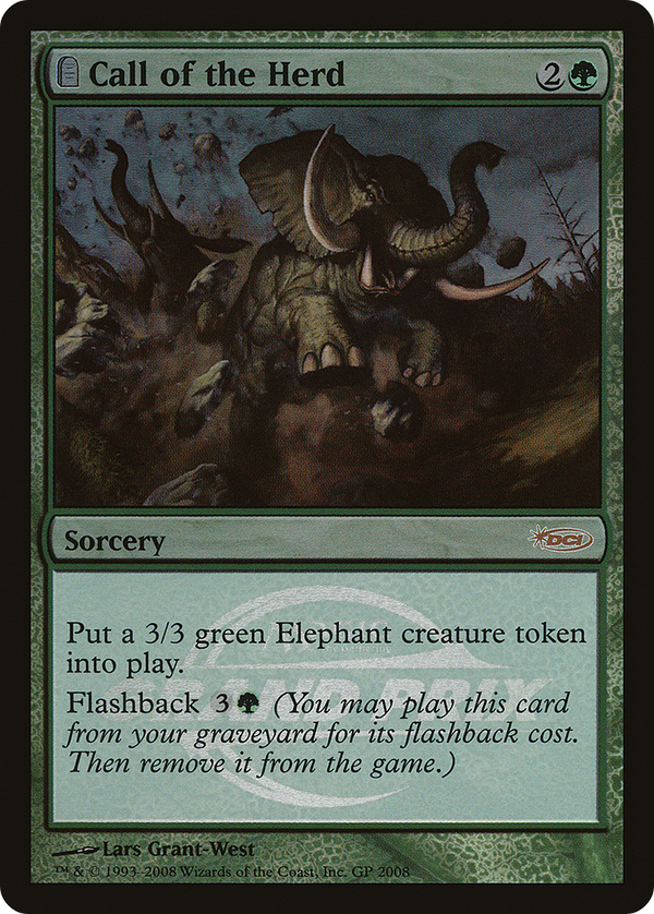 Call of the Herd (GPP-2008) - Grand Prix Promos: (tombstone) Foil