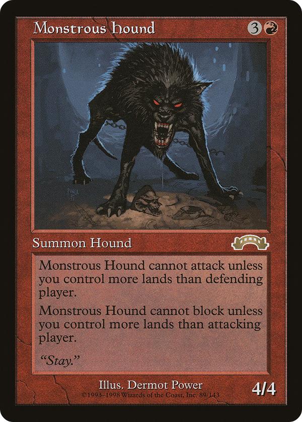 Monstrous Hound (EXO-089) - Exodus