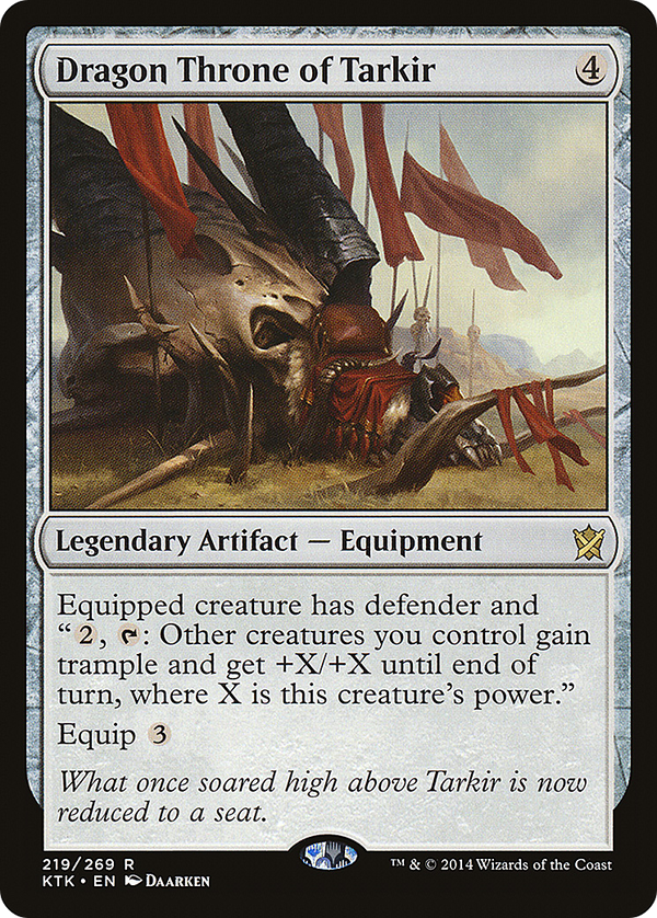 Dragon Throne of Tarkir (KTK-219) - Khans of Tarkir Foil