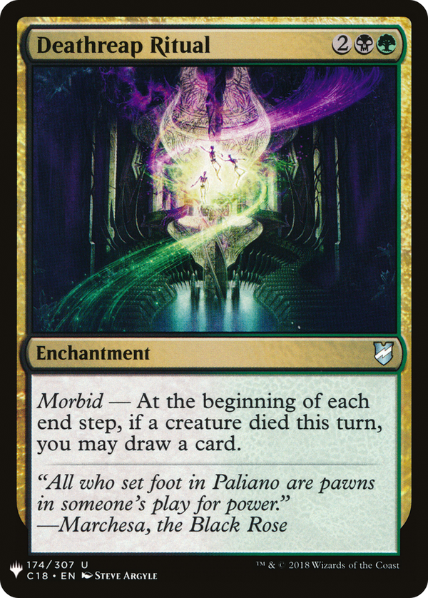 Deathreap Ritual (LIST-C18-174) - The List