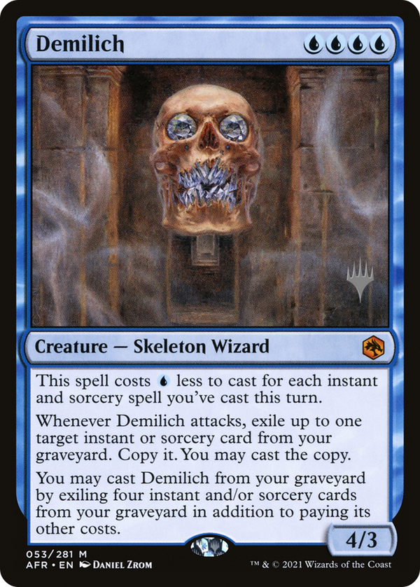 Demilich (PPAFR-053) - Adventures in the Forgotten Realms Promos Foil