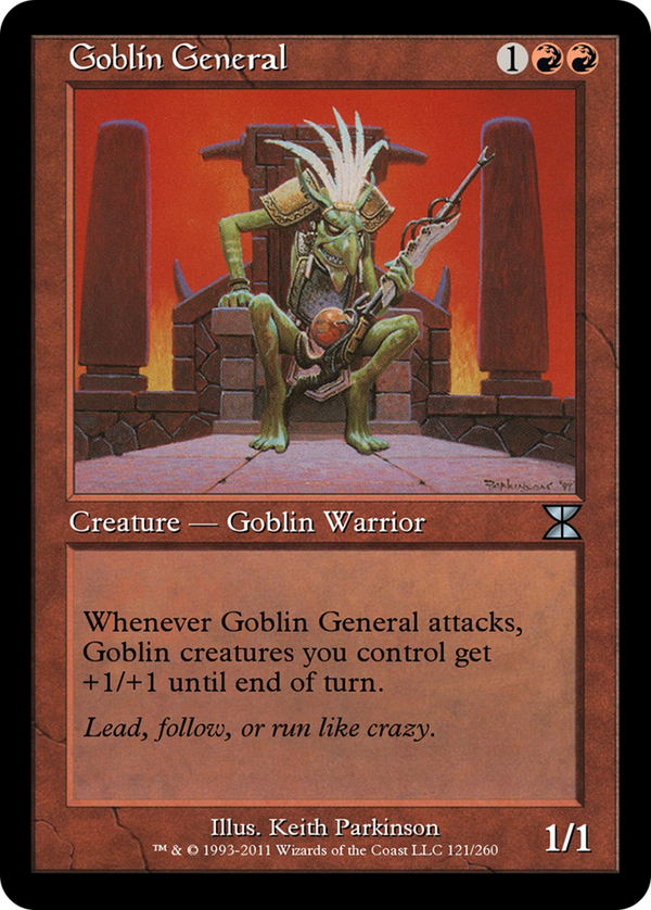 Goblin General (ME4-121) - Masters Edition IV Foil