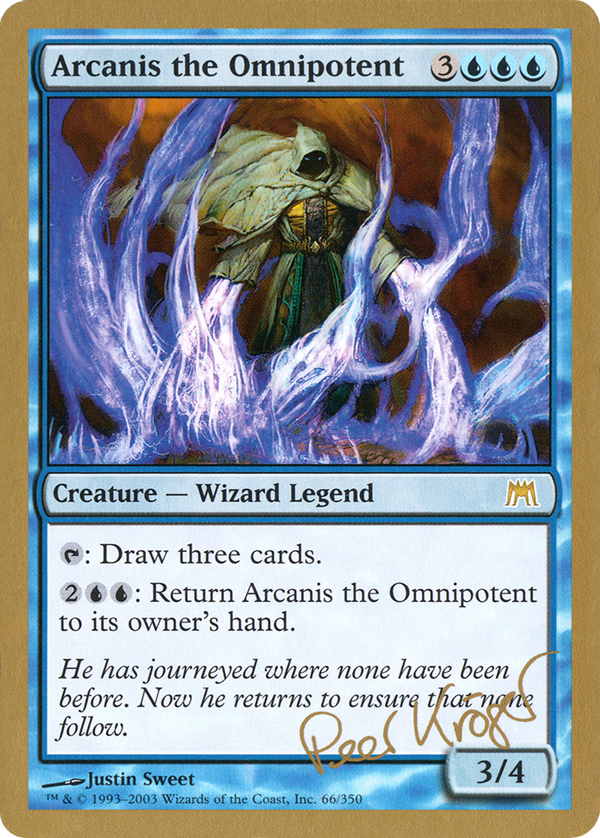 Arcanis the Omnipotent - 2003 Peer Kroger (ONS) (WCD-) - World Championship Decks 2003