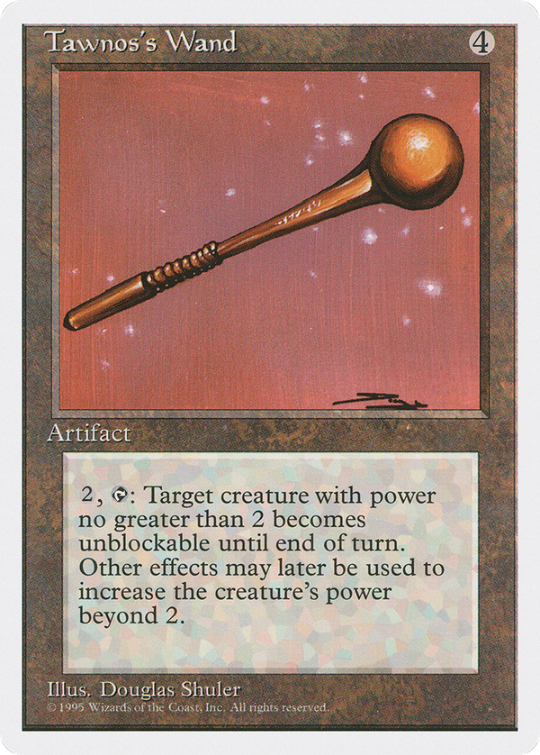 Tawnos's Wand (4ED-) - Fourth Edition