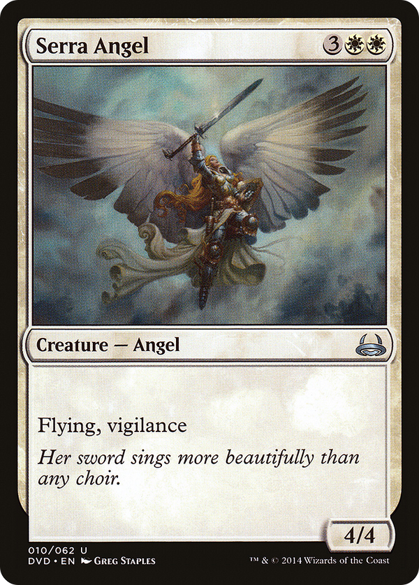 Serra Angel (DD3-) - Duel Decks Anthology: Divine vs. Demonic