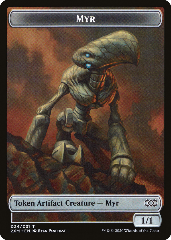 Myr (T2XM-024) - Double Masters Tokens