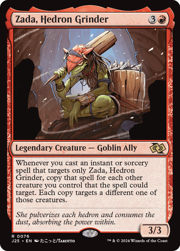Zada, Hedron Grinder (Anime) (J25-076) - Foundations Jumpstart