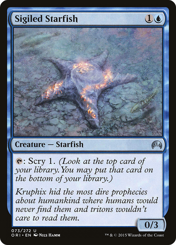 Sigiled Starfish (ORI-073) - Magic Origins