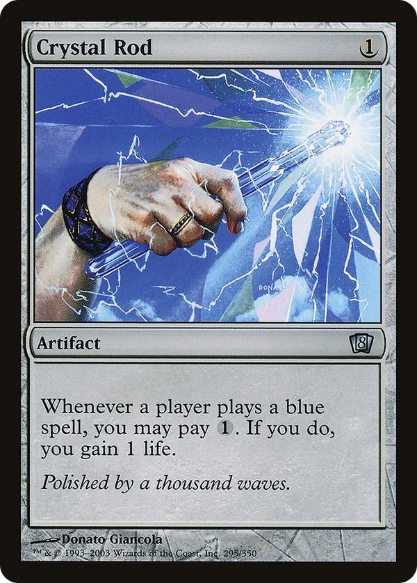 Crystal Rod (8ED-295) - 8th Edition Foil