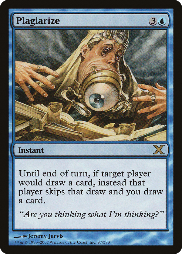 Plagiarize (10E-097) - Tenth Edition Foil