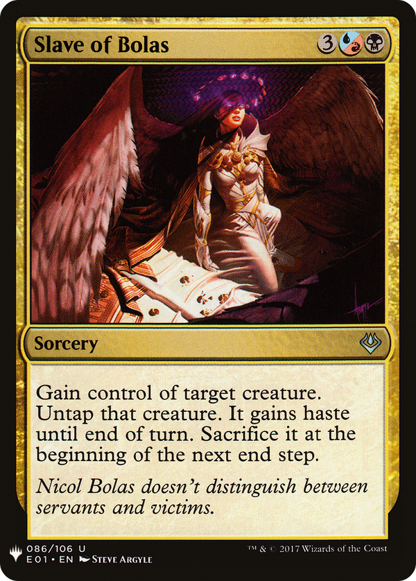 Slave of Bolas (LIST-E01-86) - The List